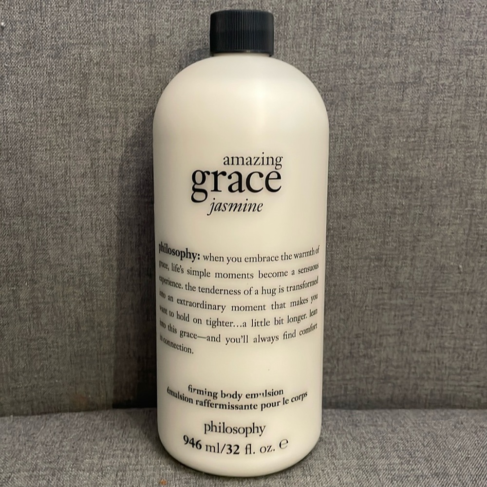 NEW Philosophy Amazing Grace Jasmine 32 oz firming body emulsion